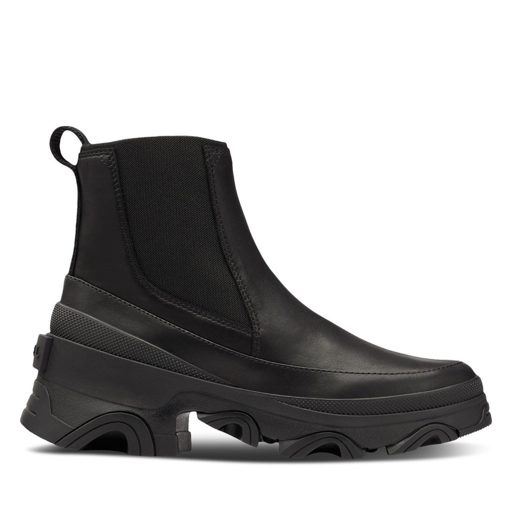 Sorel chunky platform chelsea boots
